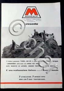 Brochure macchine agricole - Moncalvi Trattore gommato Tiger - 1960 ca. - Picture 1 of 1