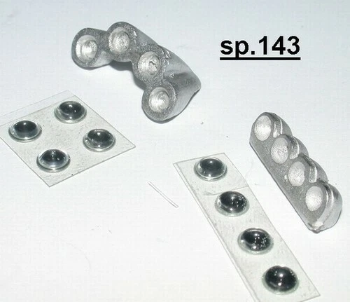 ACCESSORI 1/43 FANALIERE da RALLYE ESCORT e 911 con FANALI LUCENTI TRON SP143 - Immagine 1 di 1