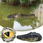 Tête de crocodile simulée décoration animale jardin étang décoration animale flottante