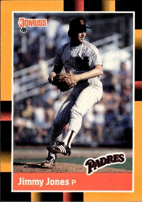 1988 Donruss Baseball's Best #189 Jimmy Jones - Image 1 of 2