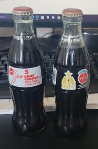 Selena Collectors Coca Cola bottles. Original
