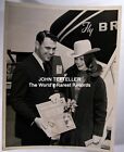 ORIGINAL 1960's 8x10 Candid Photo Ann-Margaret with Dot Records Manager Rock