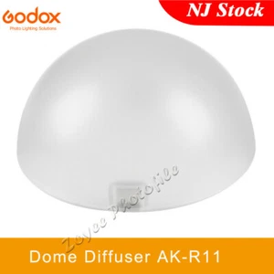 US Godox AK-R11 Dome Diffuser Flash diffusion ball Fr AD200 AD200pro V1 AD100pro - Picture 1 of 9