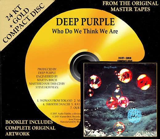 Who Do We Think We Are by Deep Purple (CD, Oct-2005, Audio Fidelity)