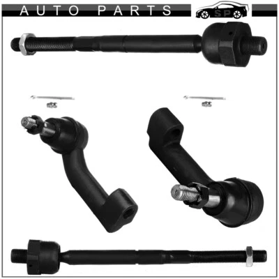 Front Steering Inner & Outer Tie Rod End Suspension For 2009-2017 Ford F-150 - Image 1 of 4