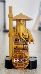 LEGO Ninjago Master Sensei Wu Minifigure Golden 71741 - Picture 1 of 1