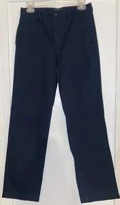 Boys Polo Ralph Lauren Chino Pants Navy Blue Cotton Size 18 Back to School - Picture 1 of 3