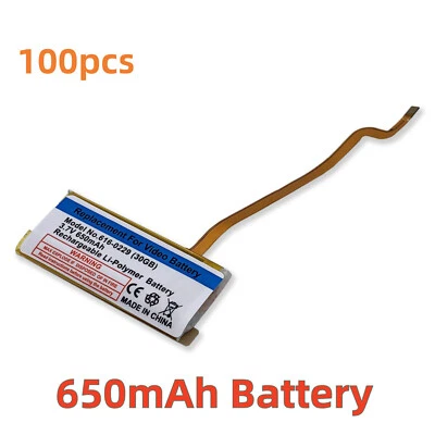 Batería de repuesto 100 un. para iPod 5ta generación video 30GB-7th Classic A1136 A1238 Foto 1 de 3
