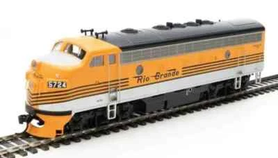 WALTHERS 910-19972 HO EMD F7 A-B SET RIO GRANDE DCC & SOUND D&RGW #5724 & #5712 - Image 1 of 4