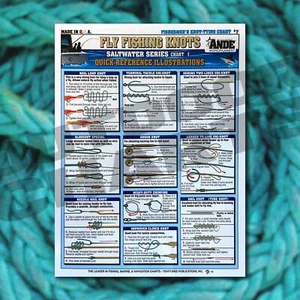 Atar nudos de pesca con mosca #7 - Guía impermeable de 15 nudos esenciales de pesca con mosca - Imagen 1 de 2