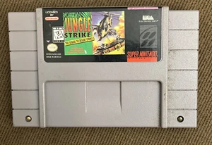 Super Nintendo Jungle Strike 1991 vintage - Imagen 1 de 1