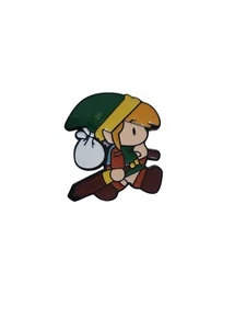 Zelda Link Traveling Sword Enamel Pin ONLY Collector’s Pin Video Game Character  - Picture 1 of 2