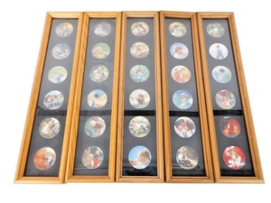 Pemberton & Oakes collezione di 6 piatti in miniatura 3,25" di Donald Zolan vintage - Foto 1 di 21