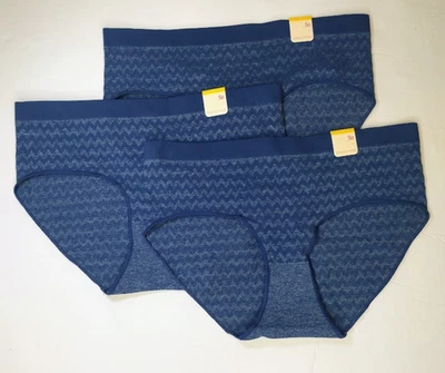 SO Seamless Hipster Panty ZG01U471R Blue Heather Set of 3 Small NWT - Image 1 of 3