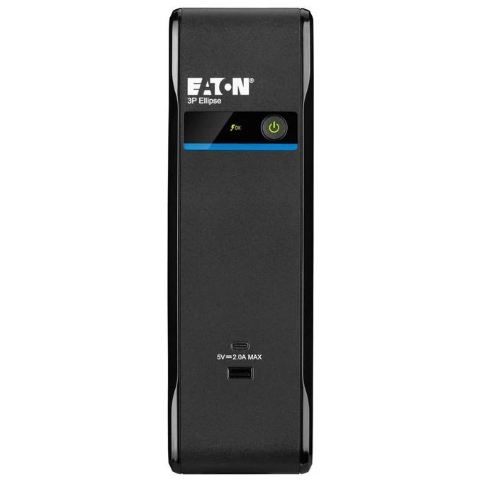 Eaton, Gruppo di Continuita' 0.9 kVA, UPS Standby con 4 Prese AC, Nero - Immagine 1 di 1