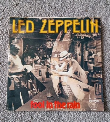 LED ZEPPELIN - Fool In The Rain  7" Vinyl Single In Picture Sleeve  - Image 1 of 4