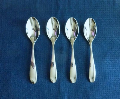 New Oneida STAFFORD Mirror Set of 4 Teaspoons 18/10 Stainless Flatware (6 1/4") - Image 1 of 4