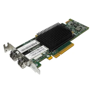 Emulex LPE16002 Dual-Port 16 Gb/s PCIe x8 FC Host Bus Adapter P005947-41C LP - Foto 1 di 3