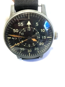 Vintage rare WW2 Laco "Lacher & Co" German Luftwaffe Pilot Aviator Watch FL23883 - Picture 1 of 14