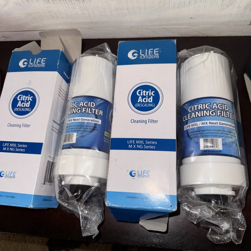 New Life Ionizers Citric Acid Cleaning/Scaling Filter for MXL M X NG Series - Image 1 of 4