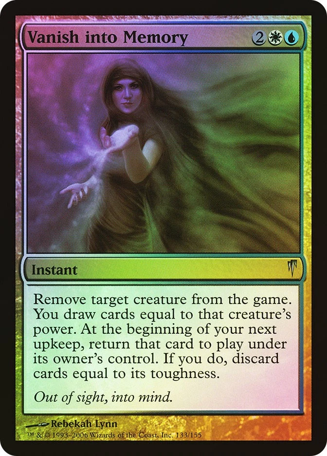 MTG FOIL Vanish into Memory  - Coldsnap #133 - Image 1 of 1