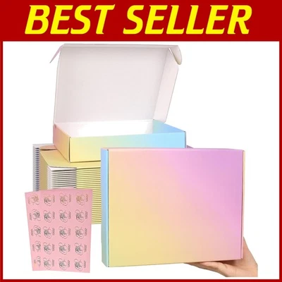 Colorful Mailing Boxes - 30 Pack for Small Business Shipping - Image 1 of 4
