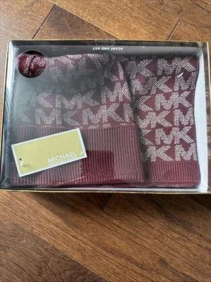 Michael Kors Hat and Scarf Set - Image 1 of 3