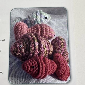 Akua's Fish Toy Stuffed Animal Crochet Pattern Cards Pages - Picture 1 of 3