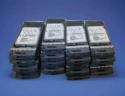 20x Hitachi 600GB 10K 2.5" SAS HDD HUC106060CSS600 JOB LOT Netapp Caddy - Image 1 of 4
