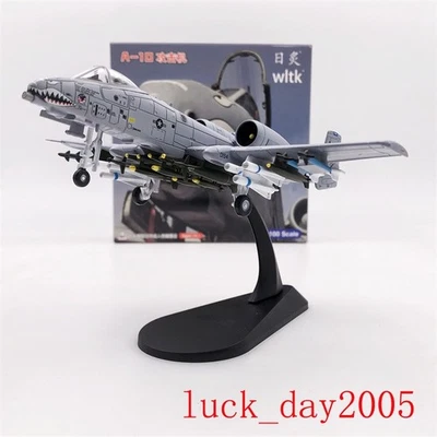 Wltk USAF A-10A Thunderbolt II Attack Plane Shark Painting 1/100 Diecast Model - Image 1 of 4