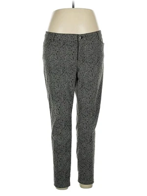Doncaster Collection Women Gray Casual Pants 14 - Image 1 of 4