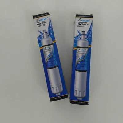 ExcelPure RWF5800A Replacement Refrigerator Water Filter 2 Pack - Image 1 of 2