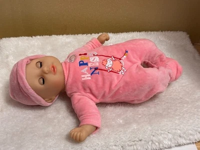 Baby Annabell Doll (Preloved) with Pink Happiness Baby Grow & Adoption Cert - Image 1 of 4