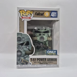 Fallout 76 Funko Pop T-51 Power Armour 481 Best Buy Exclusive With Pop Protector - Picture 1 of 7
