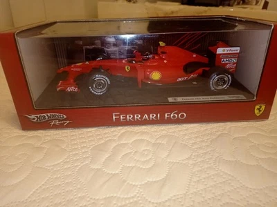 Ferrari F60 Kimi Raikkonen #4 2009 1/18 Hotwheels Mattel - Immagine 1 di 4