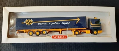 WIKING 518 01 - SCANIA 143M Pritschen-Sattelzug ASG in OVP  (Modellauto H0 1:87) - Bild 1 von 2