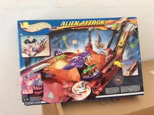 Rarissima Pista Hot Wheels Alien Attack Mattel Nuova In Box Da Collezione - Imagen 1 de 2