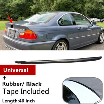 46'' Universal Black Fit For 1999-2005 BMW 3 Series Sedan Trunk Lip Spoiler Wing Foto 1 de 4