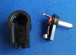 2 x Right Angled DC Plug 1.3mm X 3.5mm  - Picture 1 of 2