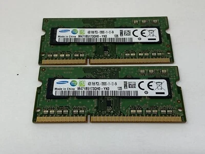 Samsung 8GB (2x4GB) 1RX8 PC3L 12800S 11-13-B4 M471B5173EB0-YK0 - Image 1 of 2