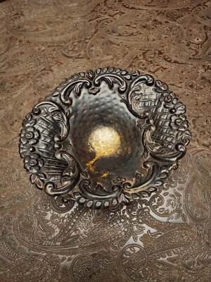 Brass Pedestal Bowl. Home Decoration. 10" x 9". - Image 1 of 4