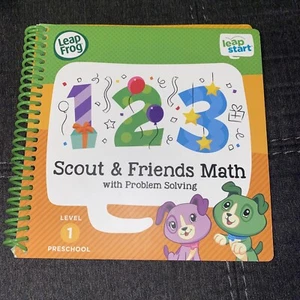 §LeapFrog LeapStart Preschool Activity Book: Scout and Friends…Solving  - Picture 1 of 2