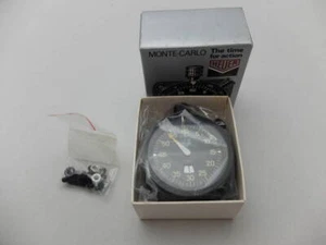 Caja cronómetro temporizador tablero rally Heuer Monte Carlo IFR 542.838 nueva - Imagen 1 de 4