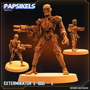 Cyborg E-800 E | Papsikels | | RPG D&D Wargaming 3D Printed Mini - Picture 1 of 1
