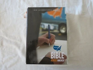In Box NIV Holy Bible Across America Handwritten Copy Retail $99 Zondervan - Imagen 1 de 7
