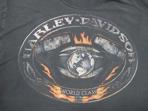 Harley-Davidson - World Class - IndyWest H-D - Plainfield, IN - Black T-Shirt - Picture 1 of 7