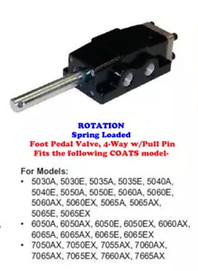 Coats TIRE CHANGER Valve / Rotation 5035A 5060AX 5060EX 7060AX 7060EX 81843691 - Picture 1 of 4