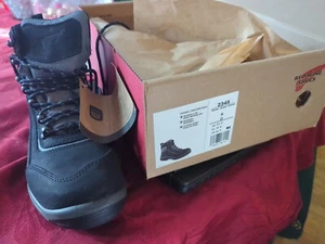 RED WING 2345 Tradeswomen Size 9 D Waterproof Safety Toe Work Boots MSRP $219 - Picture 1 of 4
