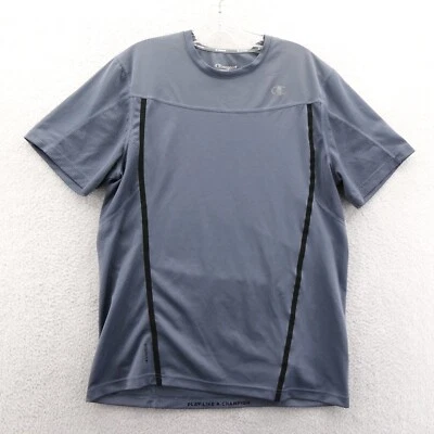 Champion Athletic Shirt Mens Large Gray Short Sleeve Golf Gym Performax Vapor - Image 1 of 4