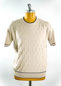 NEW STEFANO RICCI LOGO Sweater Polo EAGLE Size XS Us 46 (MI-160) - Picture 1 of 2